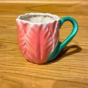 Williams Sonoma Figural Flower Mug